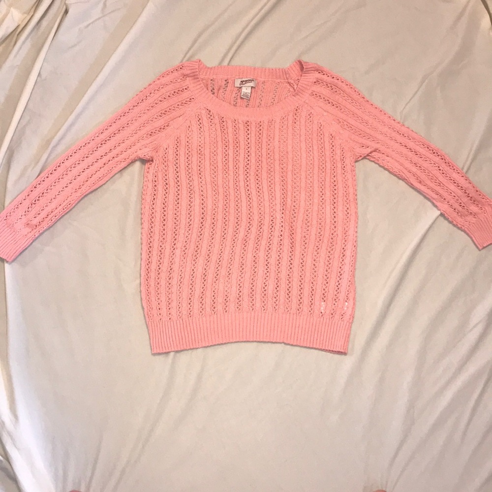 Pink Arizona Jean Co. Sweater. Size L. Girl’s.